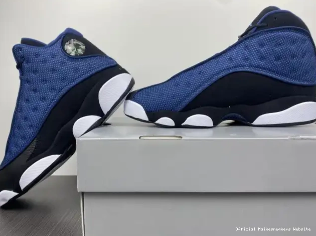 Official Maikesneakers DJ5982-400 Blue 13 Air Jordan Brave 0523